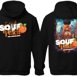 I Am A Souf GA Peach Hoodie
